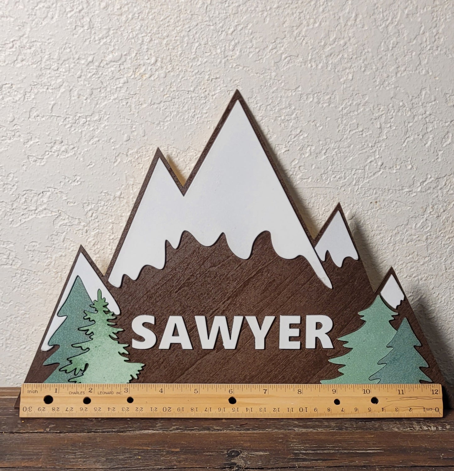 Nursery Name Plaque (Mountain)