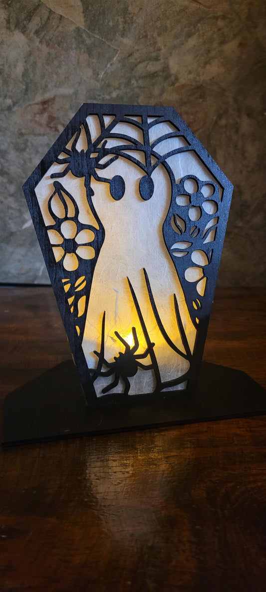 Halloween Tea Light Stand Ghost.